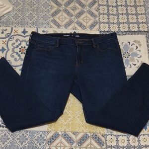 Old Navy Women's Deep Indigo Skinny Jeans